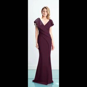 Alexander by Daymor Evening Gown - Wine size 16